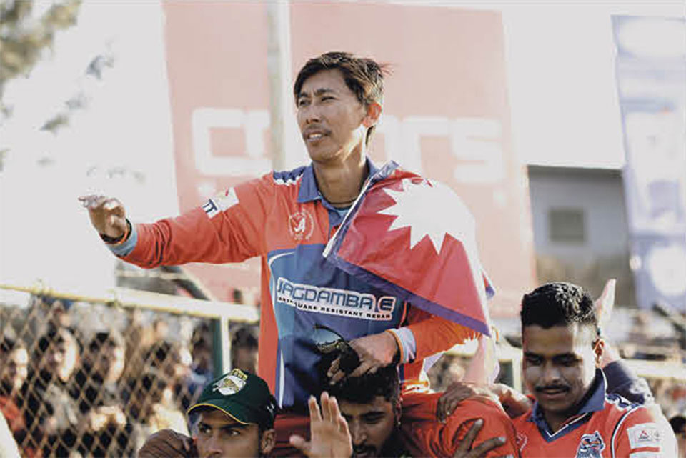 Nepali cricket legend Gauchan bids farewell to all forms of cricket