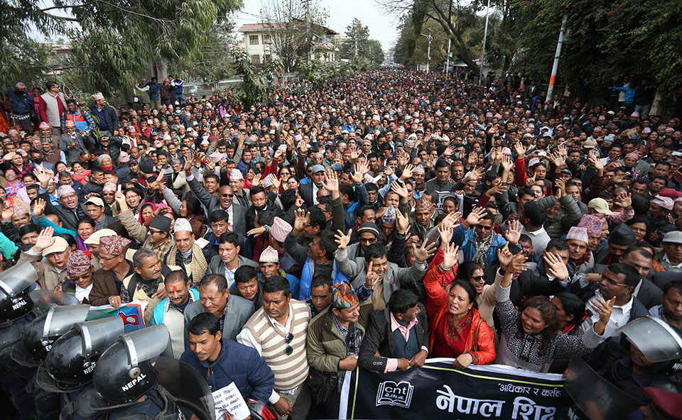 Nepal Teachers Federation calls off agitation