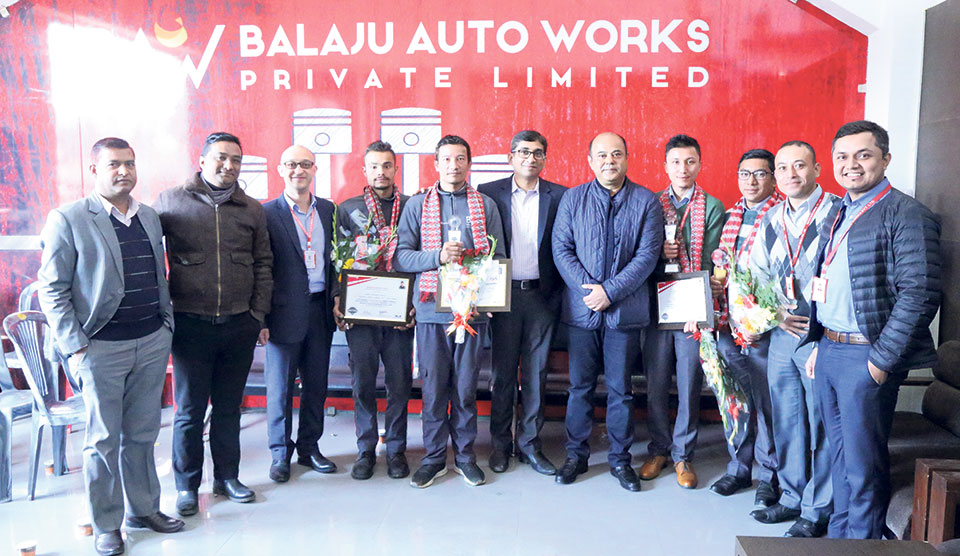 Balaju Auto Works wins Mahindra TekFest