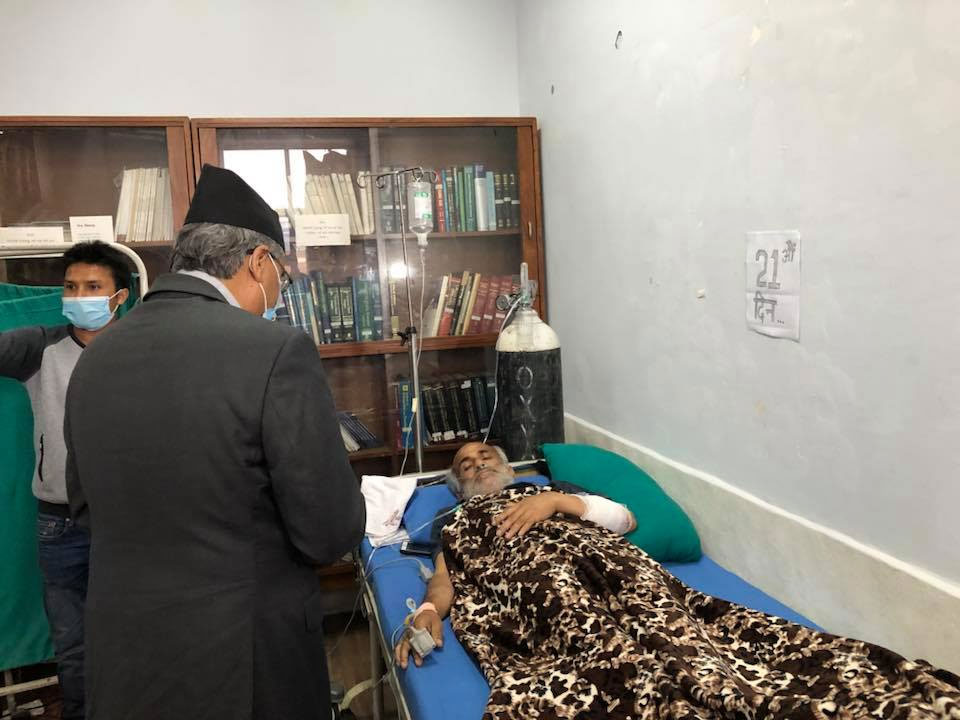 “You are not alone; millions are behind you,” Deuba to Dr KC