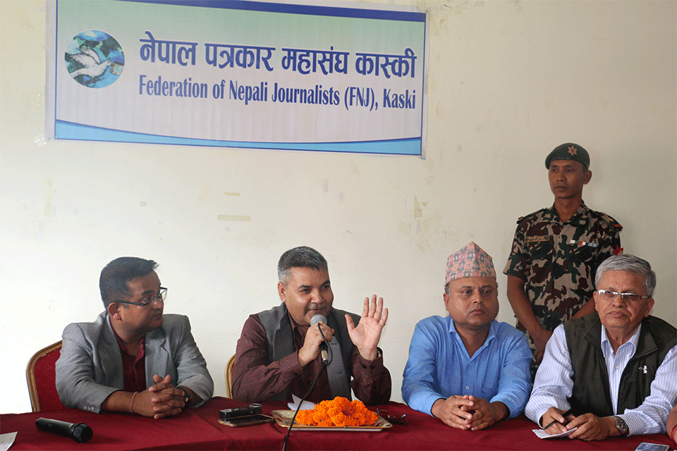 Govt committed to rights of working journalists: Minister Baskota