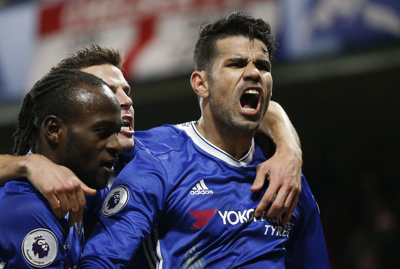 Costa returns to Chelsea side, scores on 100th appearance