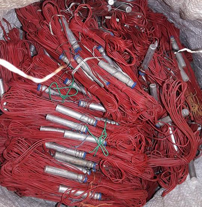 Two sacks of explosives recovered in Gorkha