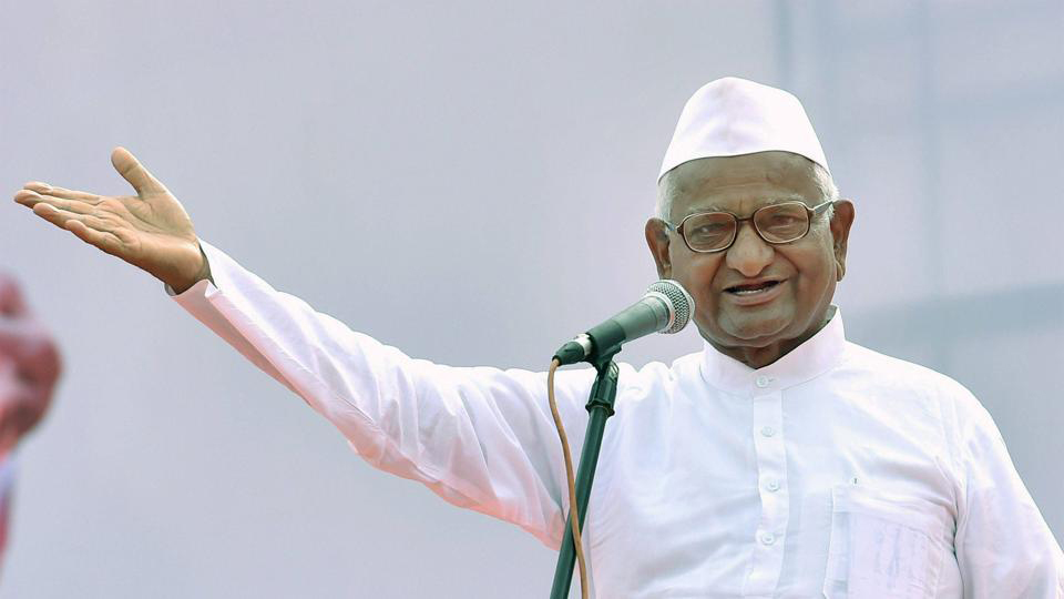 Anna Hazare to go on hunger strike from Oct 2 over delay in Lokpal appointment