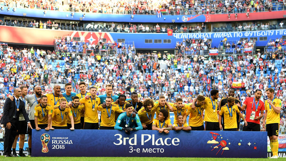 Belgium beat England to secure third place finish