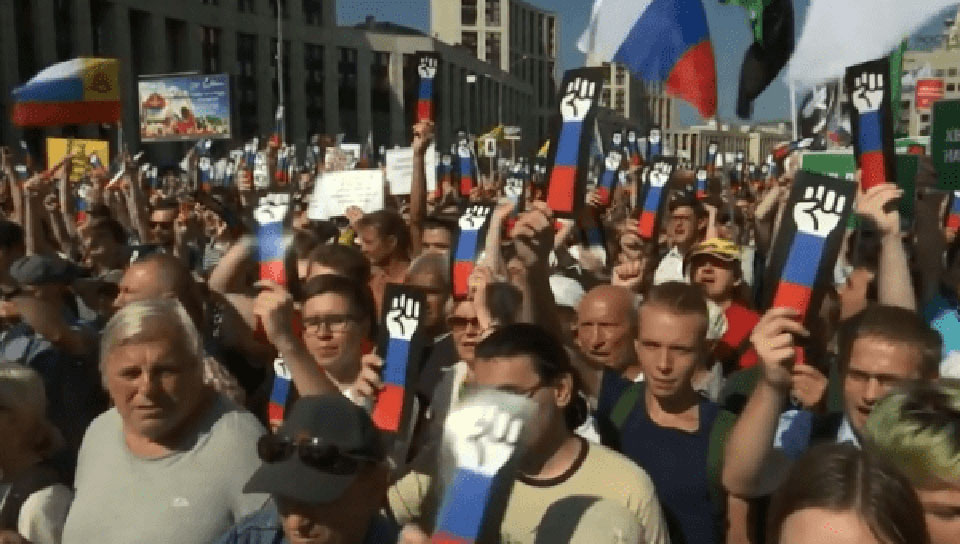 Russia protests pension reform, Putin doesn't like them either