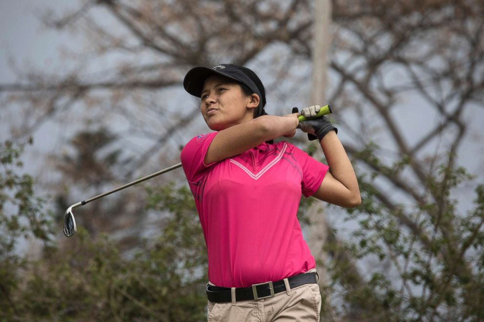 Nepal’s best female golfer grew up in a shed and wants to make history