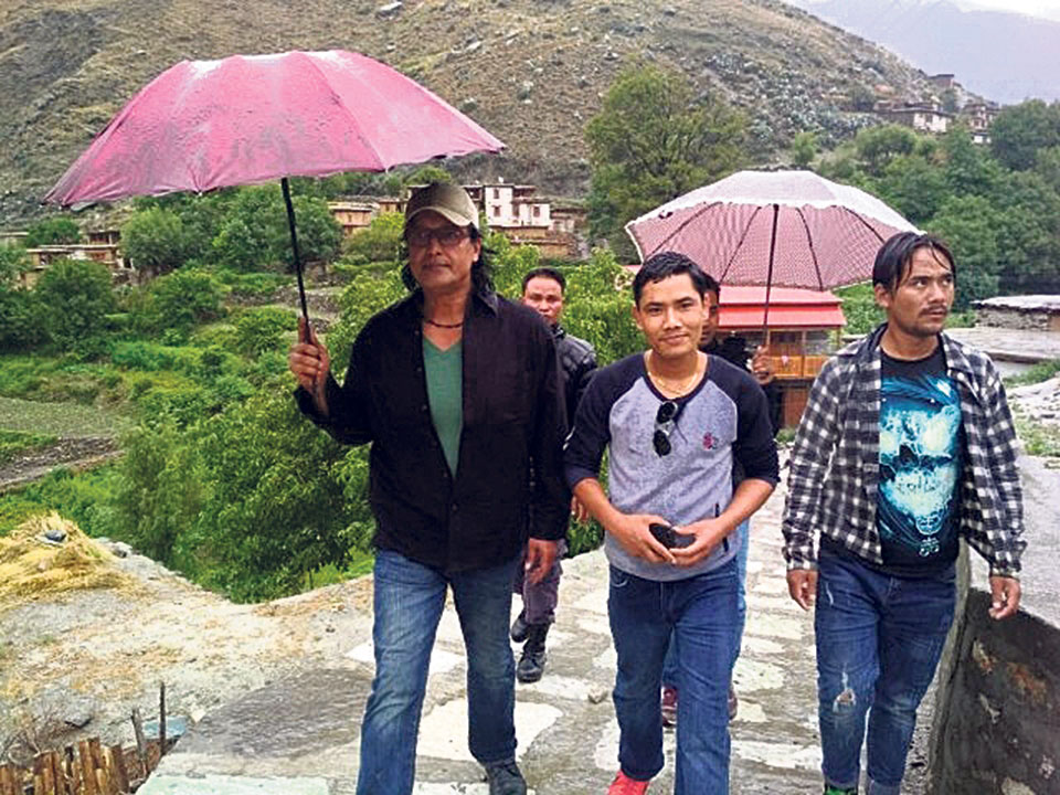 Bad weather leaves Rajesh Hamal stranded in Dolpa for days