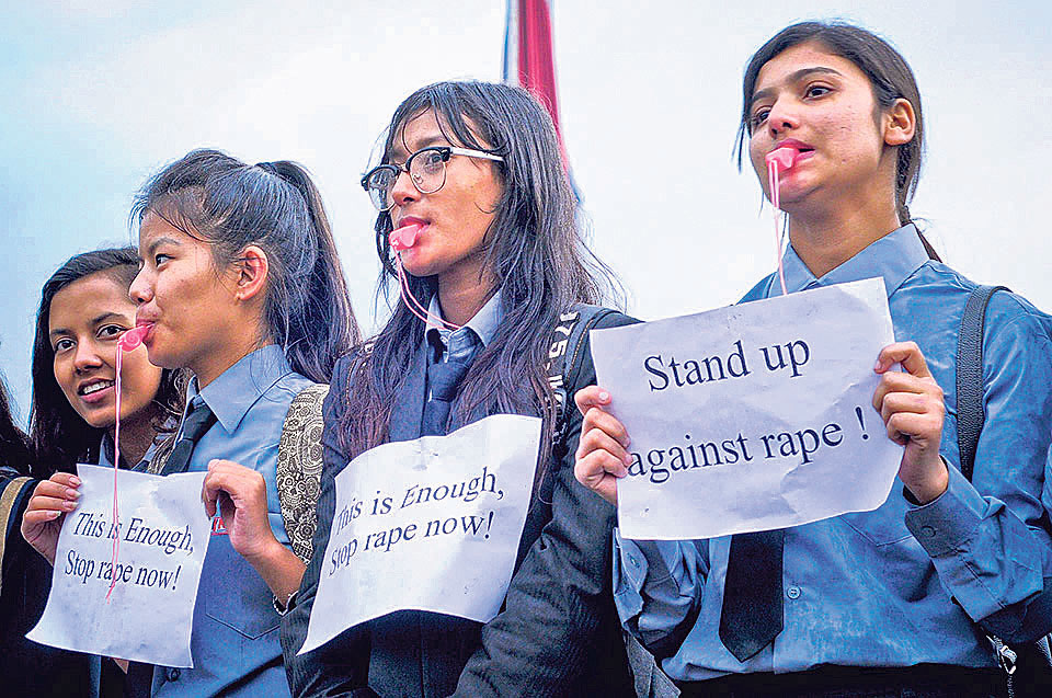 Rape cases on the rise