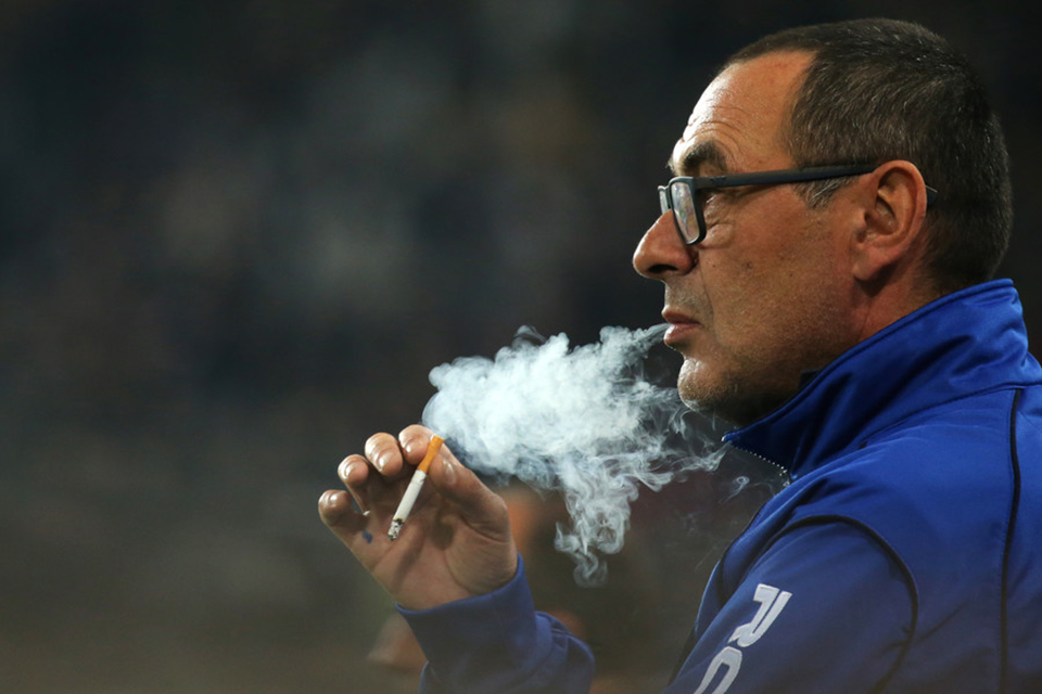 Chelsea to create smoking area for 80-a-day coach Maurizio Sarri