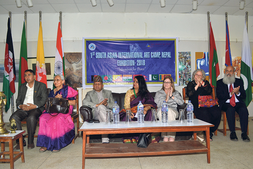 South Asian International Art Camp concludes in the capital