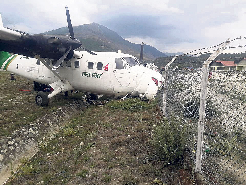Tara Air plane’s disaster averted