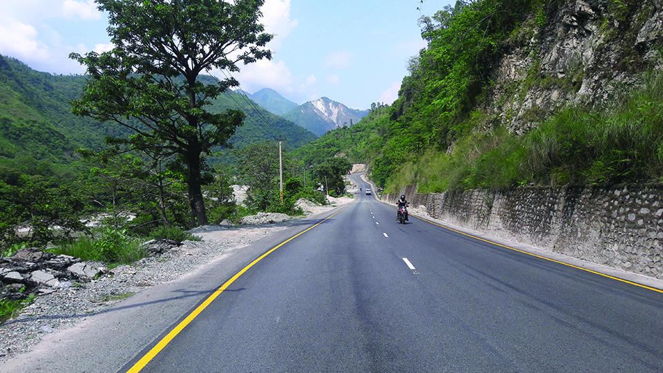 Narayanghat-Muglin road offers smooth ride once again