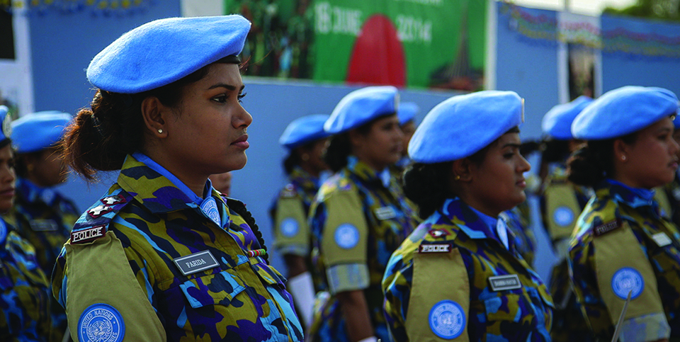 Salute the peacekeepers