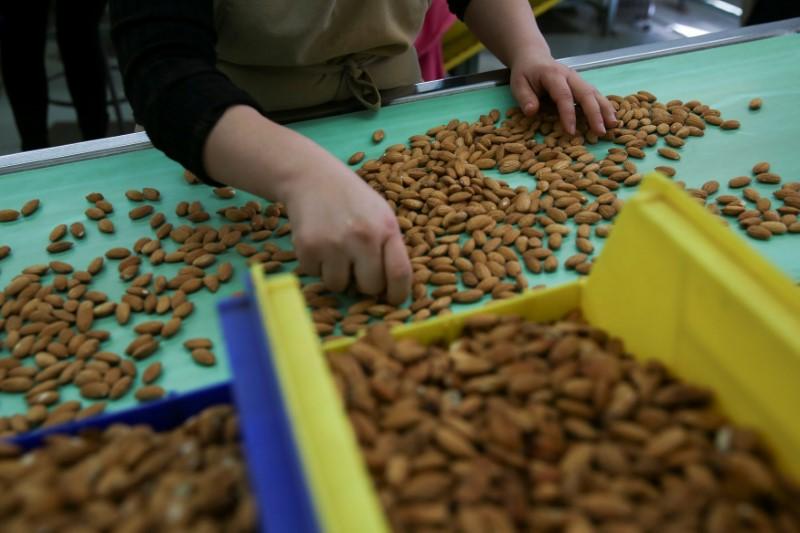 India slaps higher duties on U.S. almonds