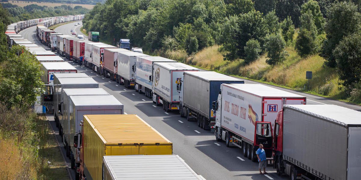 British trucks would be blocked from entering Europe under no-deal Brexit, industry leader warns