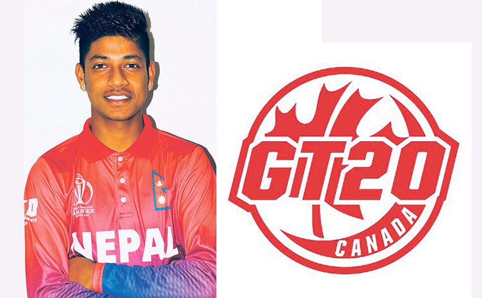 Lamichhane drafted by Montreal Tigers for Global T20 Canada