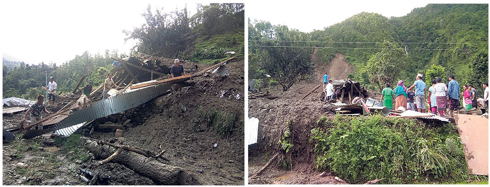 5 die in Dhading landslides