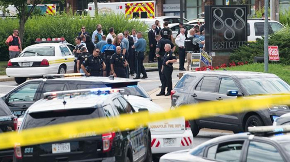 Maryland shooting: Five killed in attack on US newspaper