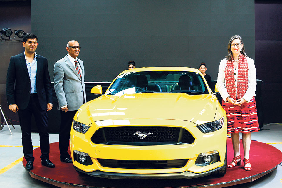 GO Automobiles unveils Ford Mustang for Nepali market