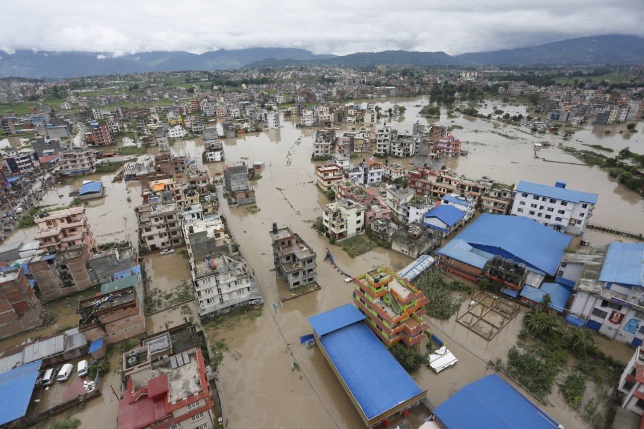 IN PICTURES: Bhaktapur flooded