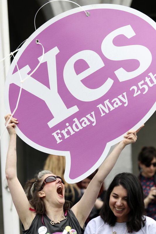 Vote points to big win for abortion rights groups in Ireland