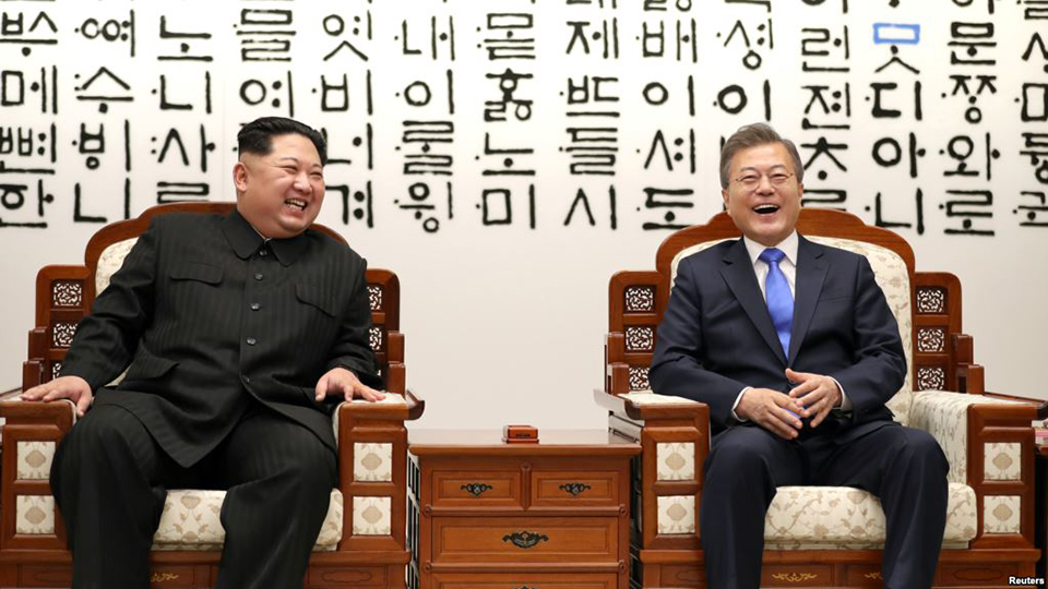 South Korean president met North Korea's Kim Jong Un on Saturday- Seoul