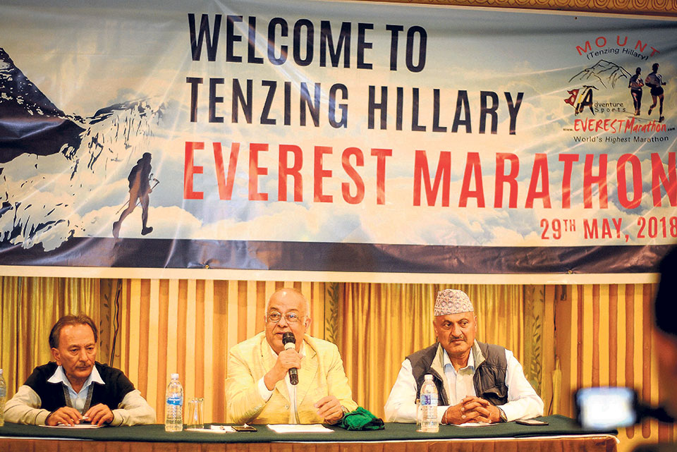 Tenzing-Hillary Everest Marathon on May 29