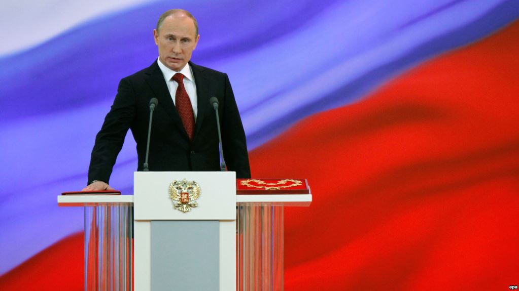 Putin takes oath of office for 4th term as Russian president