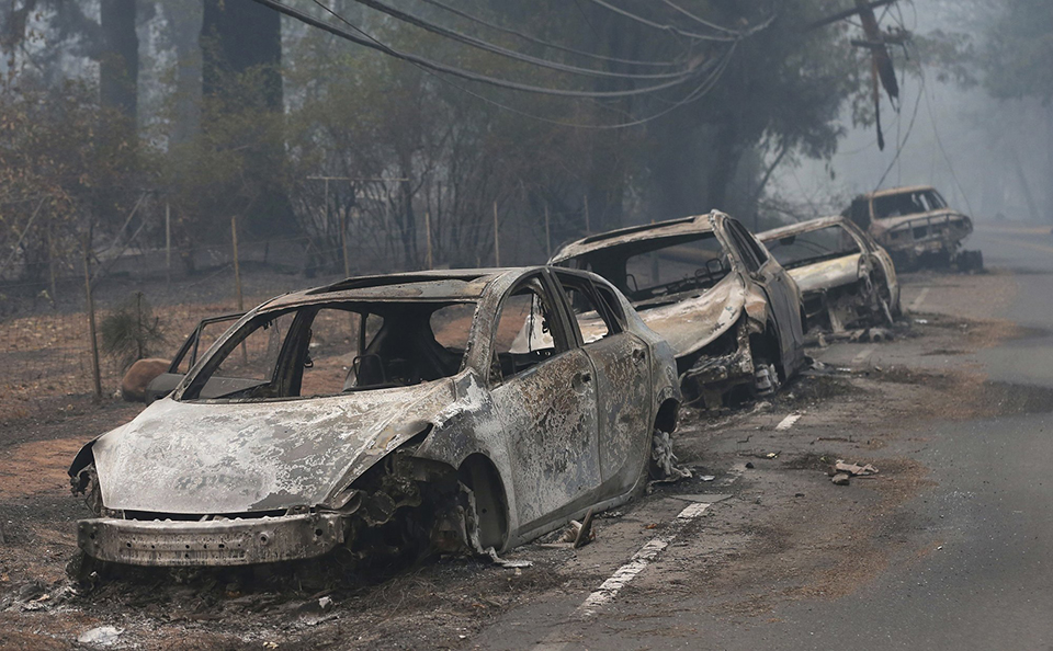 Deadly fire leveled a California town in less than a day