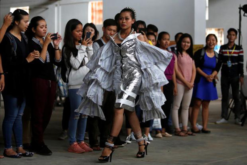 Plastic? Fantastic!: Cambodian LGBT fashion designers find beauty in trash