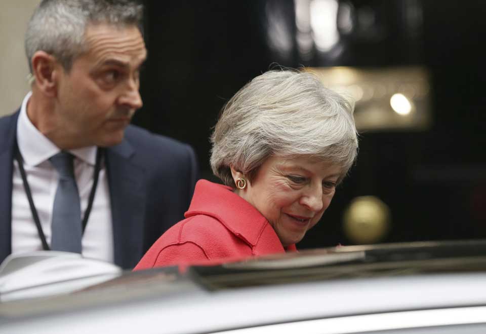 PM May says focussed on December 11 Brexit vote, not alternatives