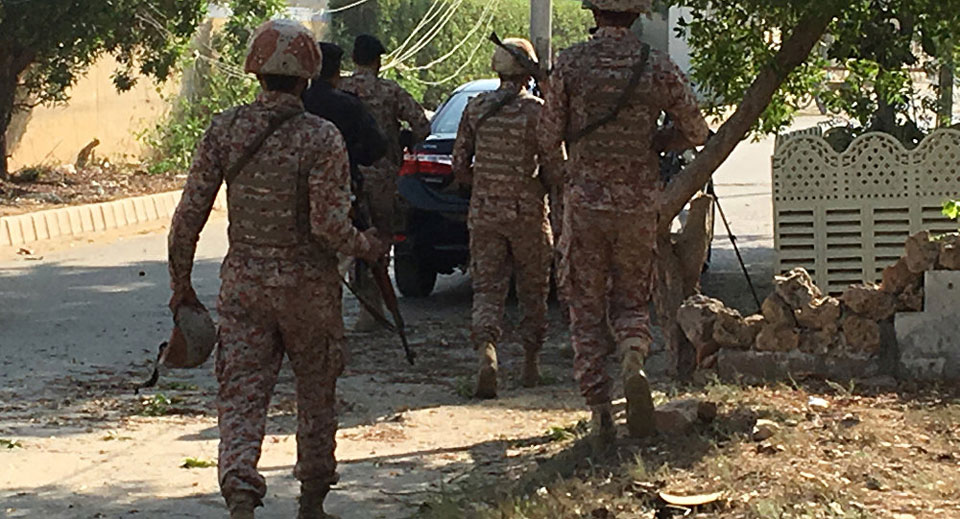 Gunmen storm Chinese Consulate in Pakistani city of Karachi
