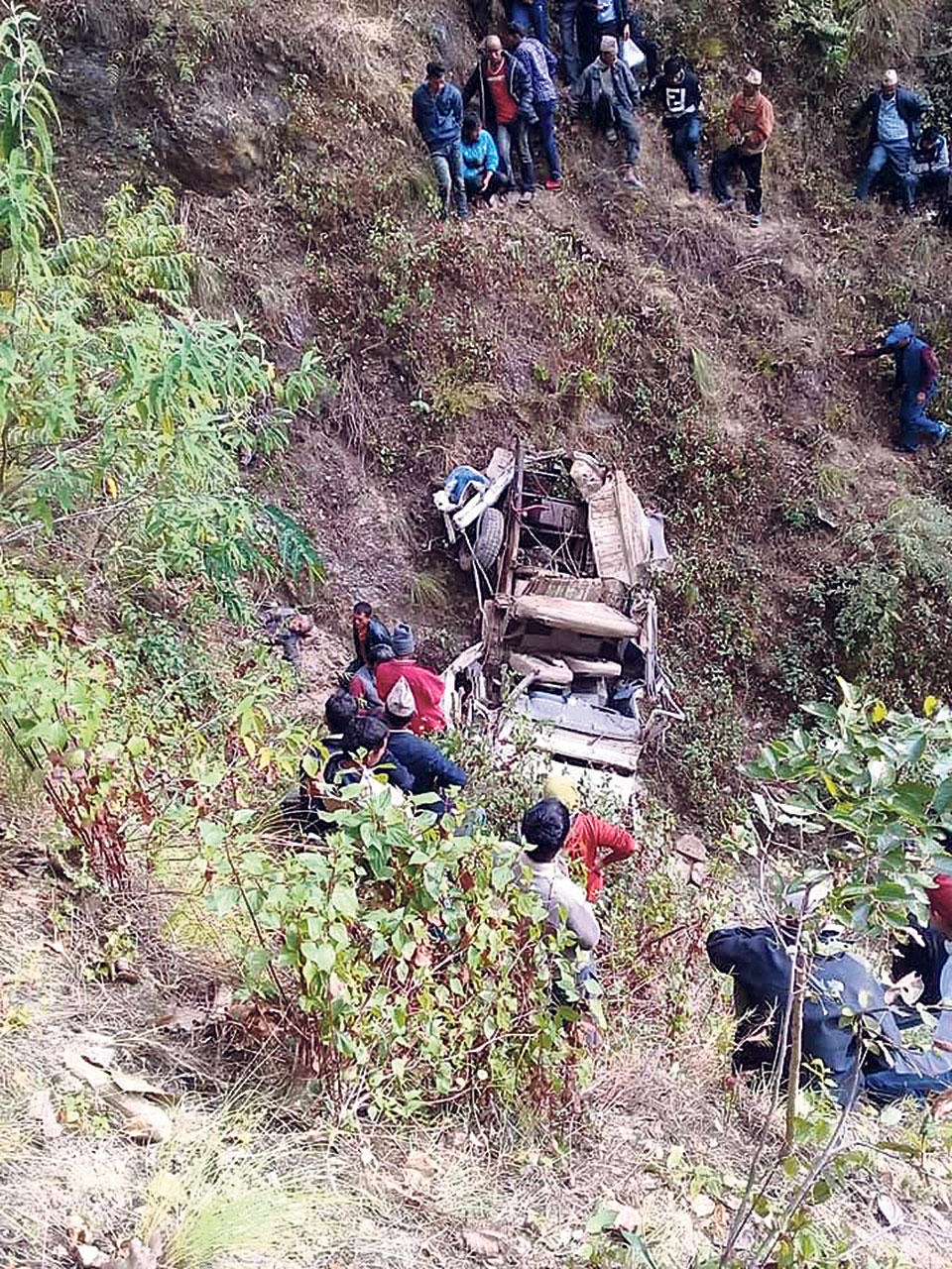 Five killed, three injured in Dailekh jeep accident