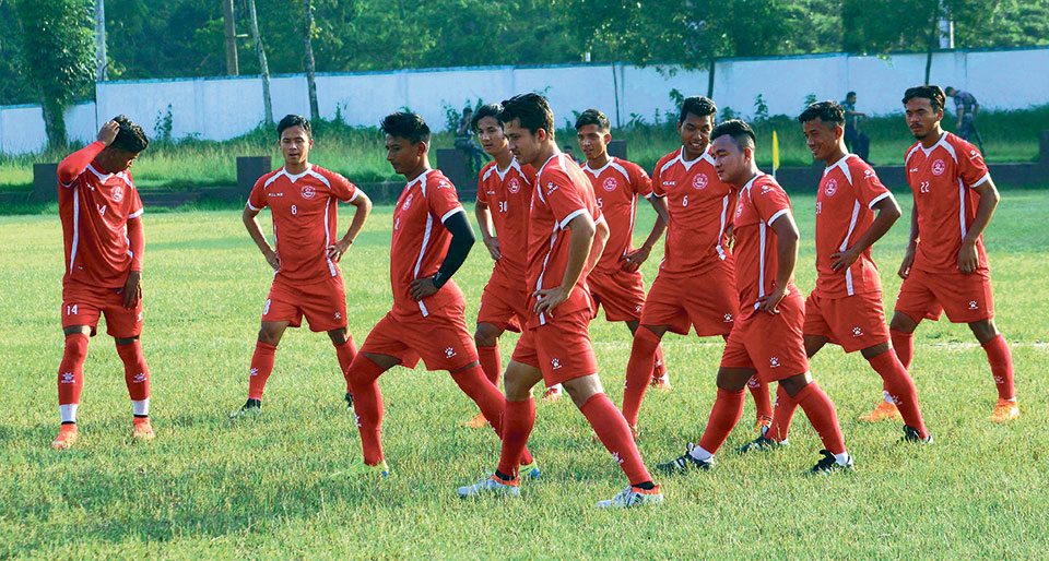 Task in hand for defending champion Nepal
