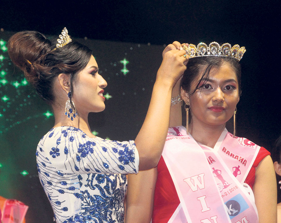 Sangina wins Miss Plus Two