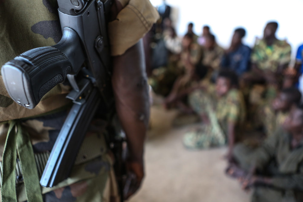 883 child soldiers freed by Nigerian militia fighting against Boko Haram
