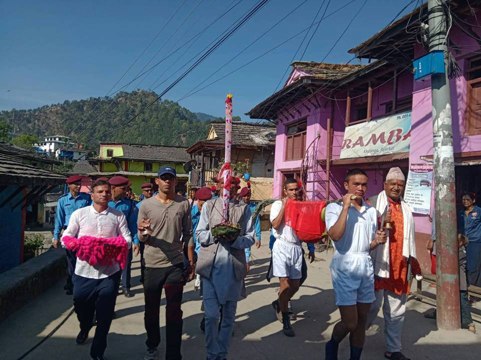Locals bring 250 years back Prithvi Narayan Shah’s gift to Jajarkot Durbar