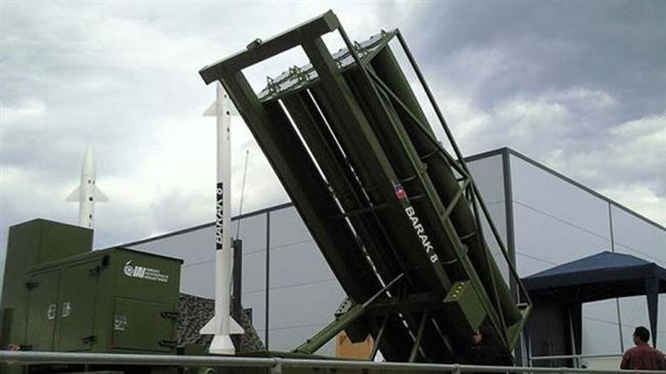 India signs $777 million deal with Israel for Barak 8 missile systems