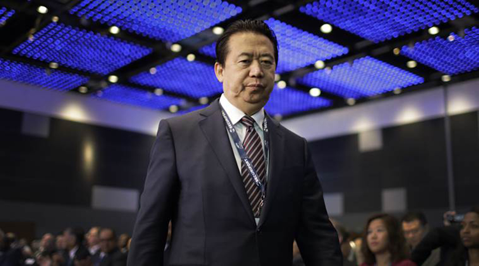 China silent as French police probe disappearance of Interpol chief