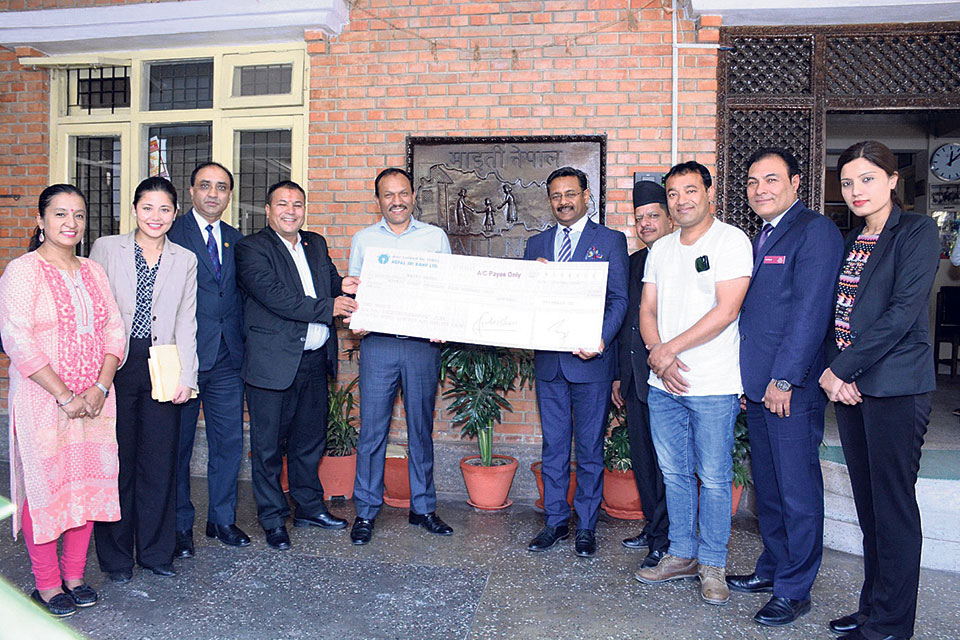 Soaltee Crowne Plaza donates Rs 98,400 to Maiti Nepal