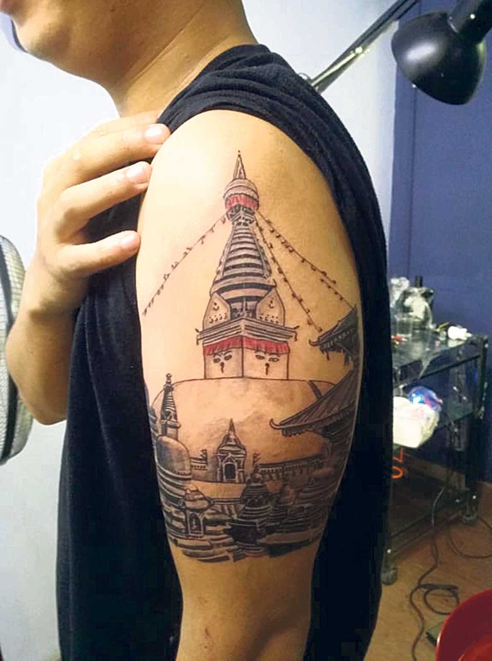10 Nepalese Flag Tattoo Design For Inspiration  Nepal Flag Tattoo