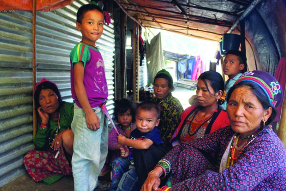 Quake victims' fourth monsoon under tent