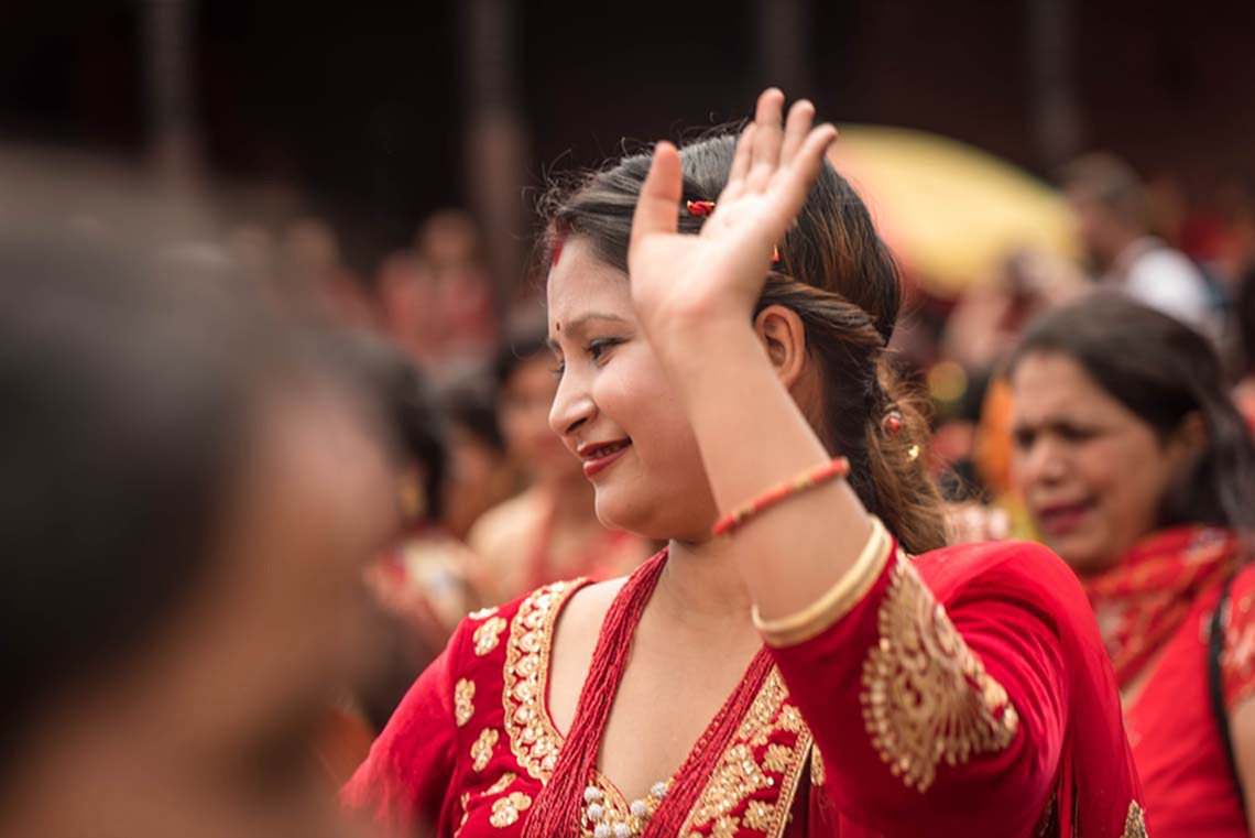 In pictures: Teej celebration at Pashupati