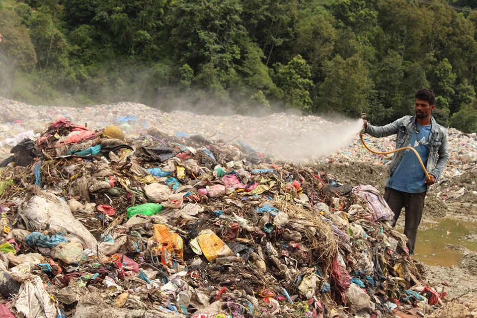 Writ petition seeking mandamus on garbage management