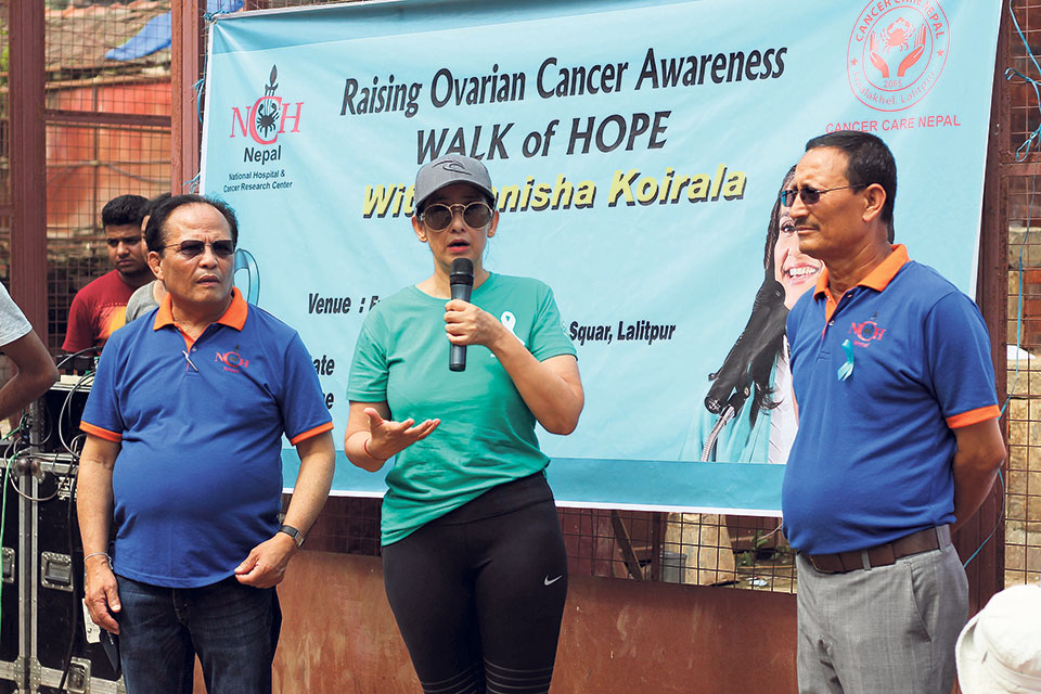 Manisha Koirala leads ‘Hope of Walk’