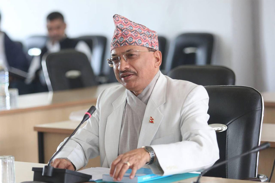 CIAA Chief Commissioner Ghimire tested positive for the COVID-19