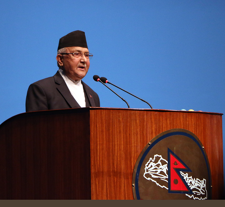 Time to Reap Benefits of Constitution: PM Oli