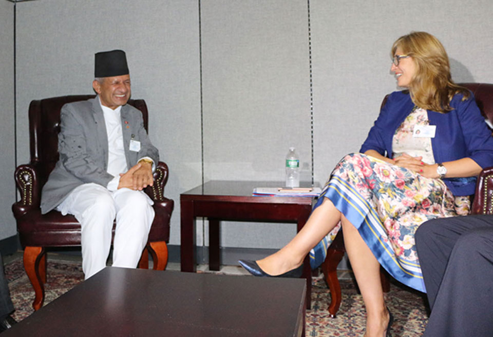 Foreign Affairs Minister Gyawali and Bulgarian Foreign Affairs Minister meet