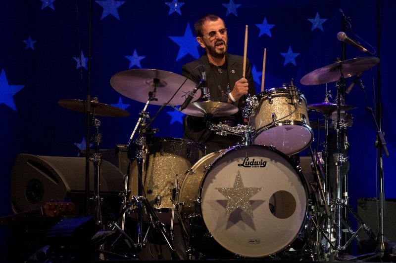 Ringo! Ex-Beatles drummer plays at Radio City Music Hall